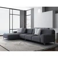 AEA Wohnlandschaft Ecksofa L-Form Couch Sitz Polster Set Garnitur Modern Sofa