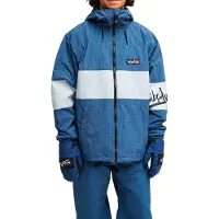 Quiksilver - Veste de ski/snowboard - High In The Hood 10K Jacket Dark Denim - Taglia M - Blu navy