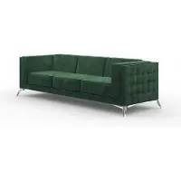 AEA Divano a tre posti 3 posti divano imbottito tessuto divano Chesterfield set