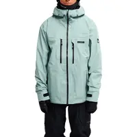 Quiksilver - Veste de ski/snowboard en GORE-TEX&reg; - Highline Pro 3L Gore-Tex Jacket Iceberg Green in Nylon - Taglia M - Verde