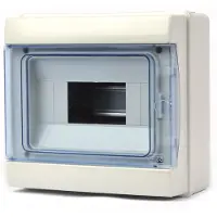 Pawbol Scatola di distribuzione da esterno IP65 / 1 fila - 8 moduli