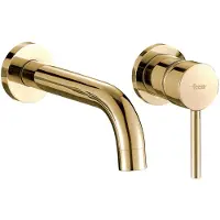 REA Rubinetto da Incasso Lungo Gold + Box