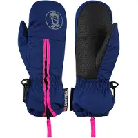TROLLKIDS Kid's Troll Mitten Guanti Bambini (3,5 - 4-5 Years, blu)