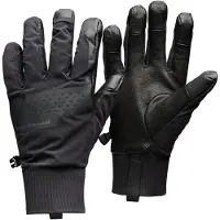 Black Diamond Alpine Softshell Gloves Guanti (M, nero)