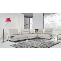 AEA Ecksofa Wohnlandschaft Polster Eck Sofa Sitz Garnitur Moderne 100% Couch
