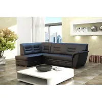 AEA Wohnlandschaft Ecksofa mit Bettkasten Polstersofa Couch Eckcouch Sofa L-Form