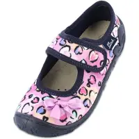 Beck Ballerina 'Viola' blu chiaro / giallo pastello / lilla / nero