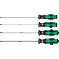 Wera Set di cacciaviti 335/350/355/4 Kraftform Plus, lame da 200 mm