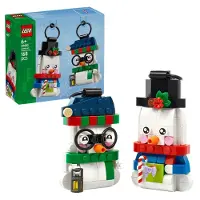 LEGO Pupazzi di neve ornamentali