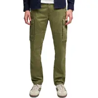 Superdry per uomo. M7011511A Pantalone cargo Slim Taper verde (36/32), Casual, Cotone