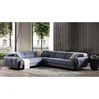 AEA Ecksofa Wohnlandschaft Eckcouch Ecklounge Polsterecke Design Sofa Couch Garnitur