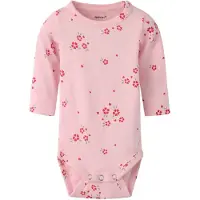 Name it Tutina / body per bambino 'NBFNALLINA' verde chiaro / rosé / rosso ciliegia