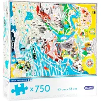 Peliko Puzzle Puzzle Moominvalley (750 Pcs) 750 Pezzi
