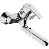 Hansa Waschtisch-Einhebelmischer HANSAMIX 01948183 für Wandmontage