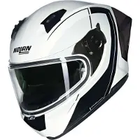Nolan N60-6 Sport Mesmerico Casco Integrale unisex bianca, taglia L