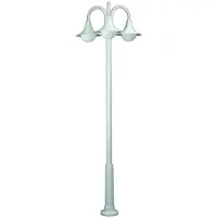 ALBERT LEUCHTEN Lampione 171, 3 luci, bianco