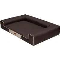 Doggy Cuccia per cani Victoria XXL, 118 x 78 cm, con materasso: divano lavabile e impermeabile