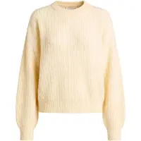 Roxy Women's Loomed Horizon Maglione Donna (L, beige)