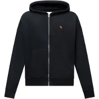 Abercrombie & Fitch Giacca di felpa nero