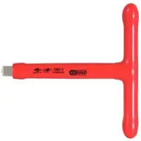 Ks Tools Chiave a T da 1/2" con isolamento protettivo e blocco vite 200 mm - 117.1205