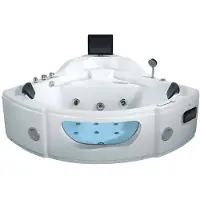 AEA Hydromassagewanne Blubberbad Whirlpool Spa-Bad Whirlwanne 150x150 cm