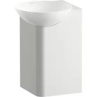 Laufen INSERT Plan de toilette, carré, 1 trou pour robinet, sans trop-plein, 350x350x470mm, H586IN20001111, H586IN20001111