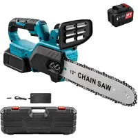 OEM Troncatrice a catena elettrica, motore brushless, taglio efficiente, 1 batteria, 1 spina di alimentazione per l'Unione Europea