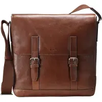 Esquire Vienna Borsa a tracolla Vera Pelle 30.5 cm marrone