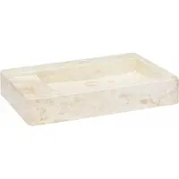 Syfax Lavabo crema 58x39x10 cm in marmo