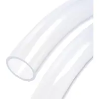 Merkloos Tubo in PVC trasparente, 1 metro, di qualità alimentare, flessibile, per acqua potabile