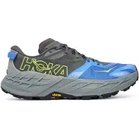 Hoka One One - Scarpe trail - Speedgoat 7 M Outer Orbit/Virtual Blue - Taglia 43 1/3 - Grigio