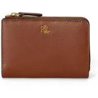 Ralph Lauren Portafoglio Vera Pelle 12 cm marrone