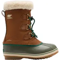 Sorel - Dopo-sci caldi e impermeabili - Little Kids Yoot Pac Nylon WP Velvet Tan Stone Green in Nylon - Taglia 30 - Marrone
