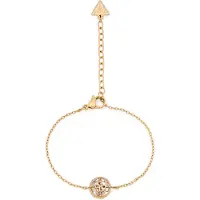 GUESS Braccialetto '4G SUPREME' oro / trasparente