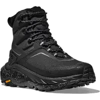 Hoka One One - Scarpe escursionismo calde in GORE-TEX - Kaha 2 Frost GTX M River Rock Grey/Black - Taglia 46 2/3 - Bordeaux