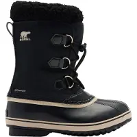 Sorel - Dopo-sci caldi e impermeabili - Little Kids Yoot Pac Nylon WP Black Black in Nylon - Taglia 30 - Nero