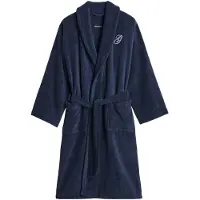 Gant Accappatoio corto blu scuro