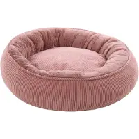 Dripio Cuccia per animali domestici, rosa, 46x46x17 cm, lavabile, antiscivolo