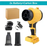 StarTech.com Soffiatore elettrico per foglie - Turbina H28 - Motore brushless - 4000 W - 400 m/s - 300.000 giri/min - 2 batterie