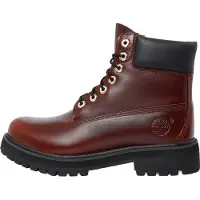 Timberland Boots stringati borgogna