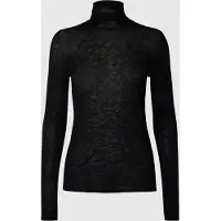 Selected Collo Alto Donne Nero XXL