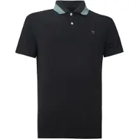 GUESS Maglietta verde pastello / nero