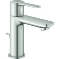 GROHE Miscelatore monocomando per lavabo LINEARE DN 15, con scarico 1 1/4" XS-Steel