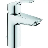 GROHE Eurosmart Mitigeur monocommandé pour lavabo, S-Size, saillie 109mm, chaînette escamotable, 33188003, 33188003