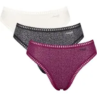 Sloggi Slip 'Go Crush' greige / bacca / nero / bianco