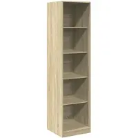 vidaXL Armadio rovere Sonoma 50x50x200 cm materiale a base di legno