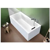 Riho Rethink Cubic Baignoires rectangulaires, version gauche, variante Plug&Play, 1 place, blanc brillant, B109012005, B109012005