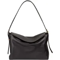 Dudu Toys Borsa a spalla Vera Pelle 30 cm nero