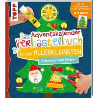 Sonstige Verlage Il libro artigianale del calendario dell'Avvento per i più piccoli. Ritagliare e incollare. Con poster XXL: incoraggiamento precoce per i piccoli creativi dai 3 anni in su