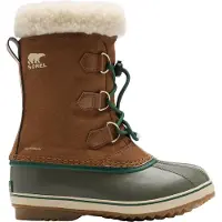 Sorel - Dopo-sci caldi e impermeabili - Big Kids Yoot Pac Nylon WP Velvet Tan Stone Green in Nylon - Taglia 38 - Marrone